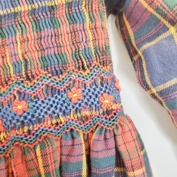 Sophie Dess Creations Paris Plaid Vintage Dress 6X/7 - Picture 8 of 12